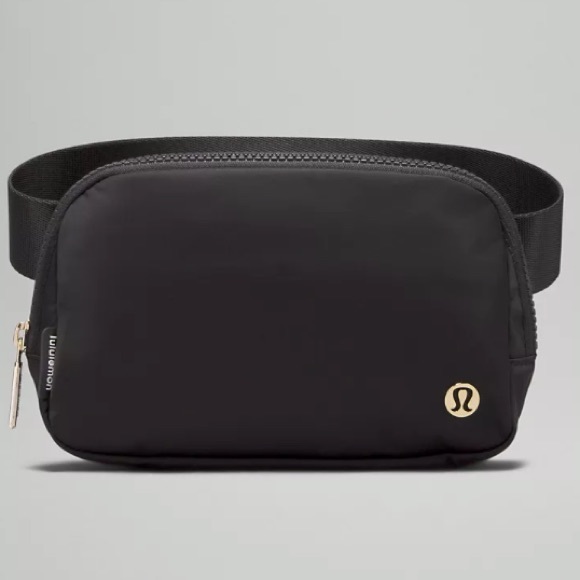 lululemon athletica Bags Rare Black With Gold Hardware Lululemon